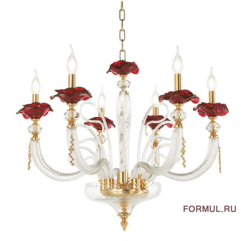 Люстра Lux illuminazione Blossom – Lampadario 6 luci